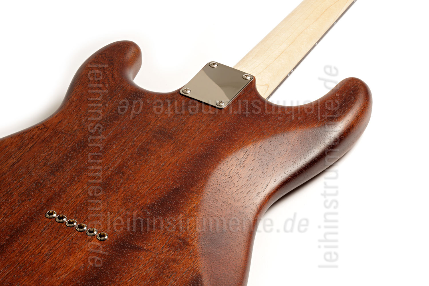 to article description / price Electric Guitar BERSTECHER Deluxe - Old Whisky / Cream Perloid + hard case - made in Germany