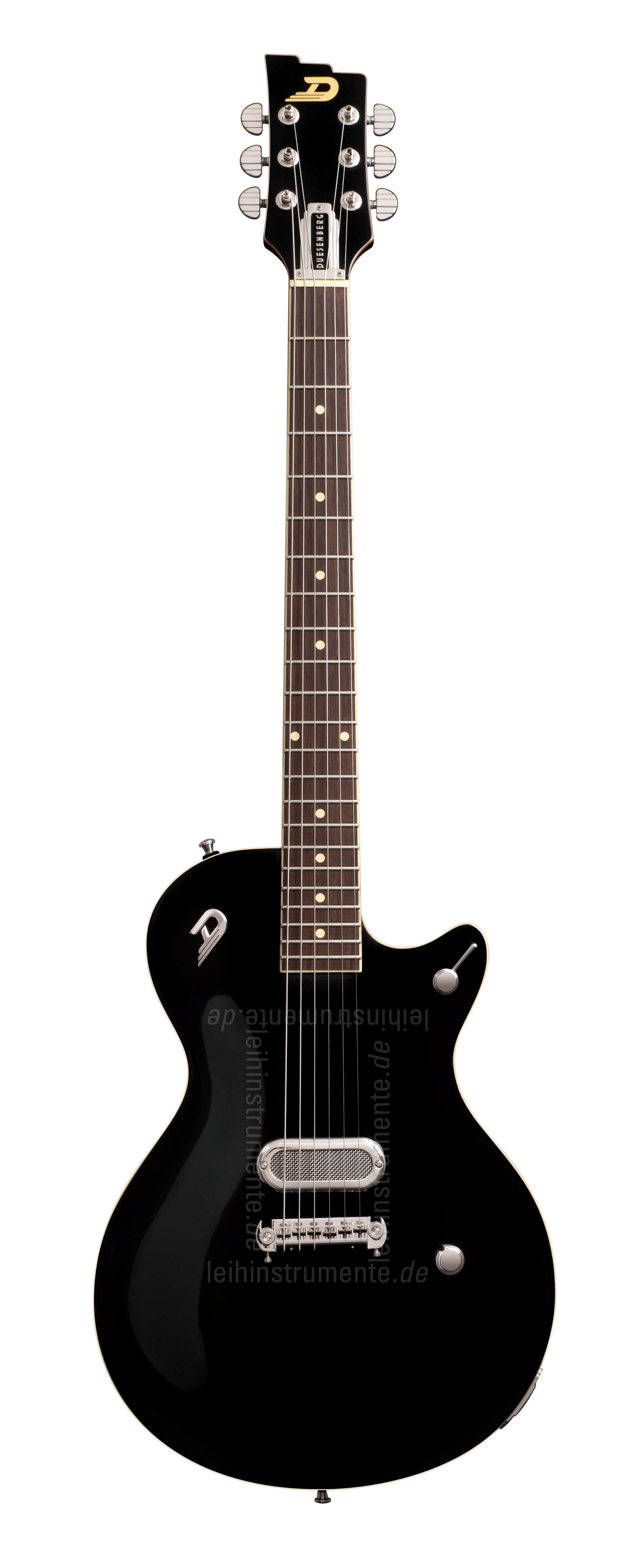 to article description / price Electric Guitar DUESENBERG The Senior - Black + Custom Line Bag