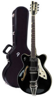 Electric Guitar DUESENBERG FULLERTON ELITE - Black + Custom Line Case