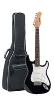 Children's Electric Guitar STAGG S300 3/4 BK - also as a travel guitar for adults