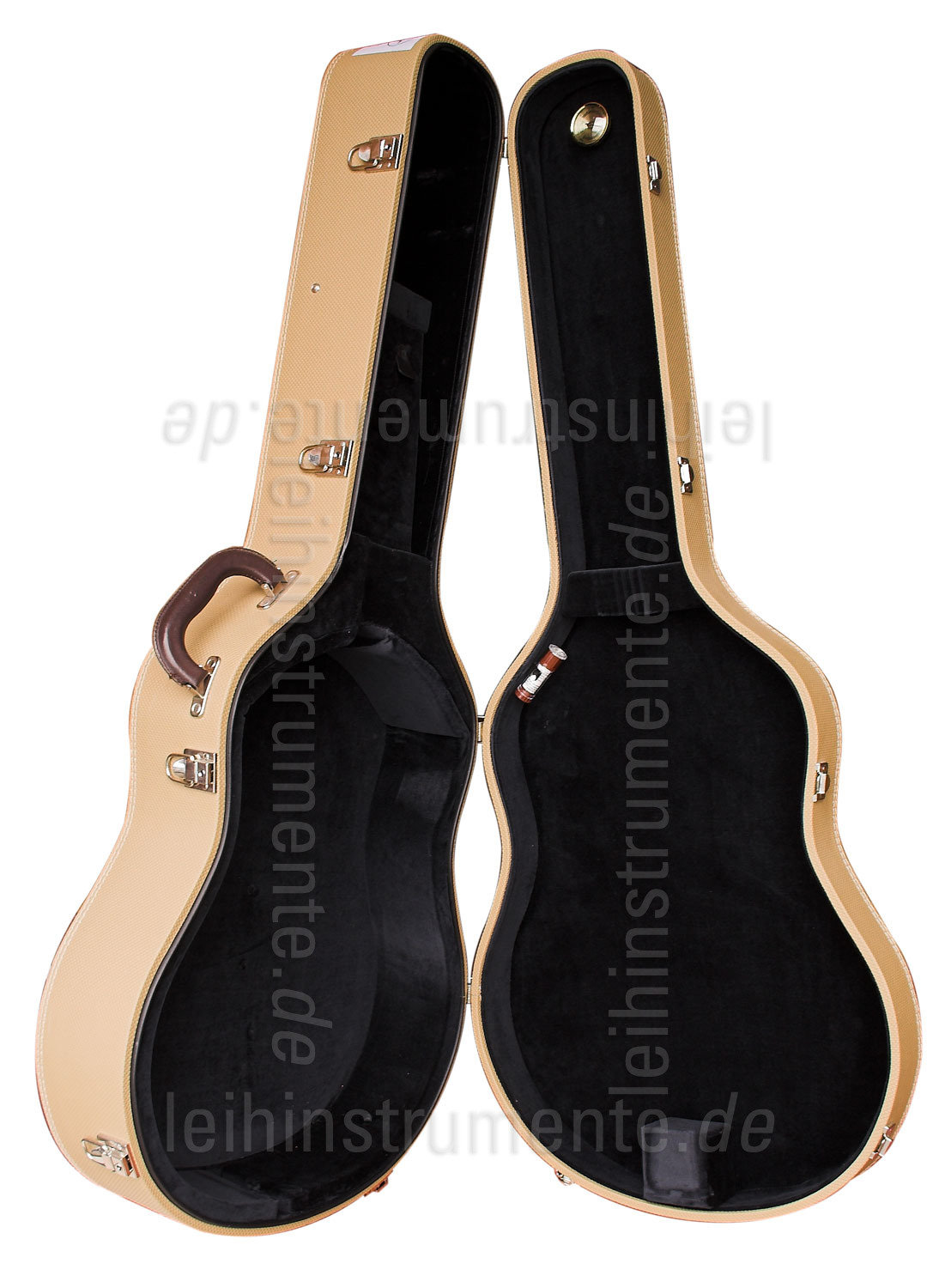 to article description / price Full-Resonance Archtop Jazz Guitar HOFNER CHANCELLOR HC-V-0 Gold Label + hardscase - Schellack - all solid