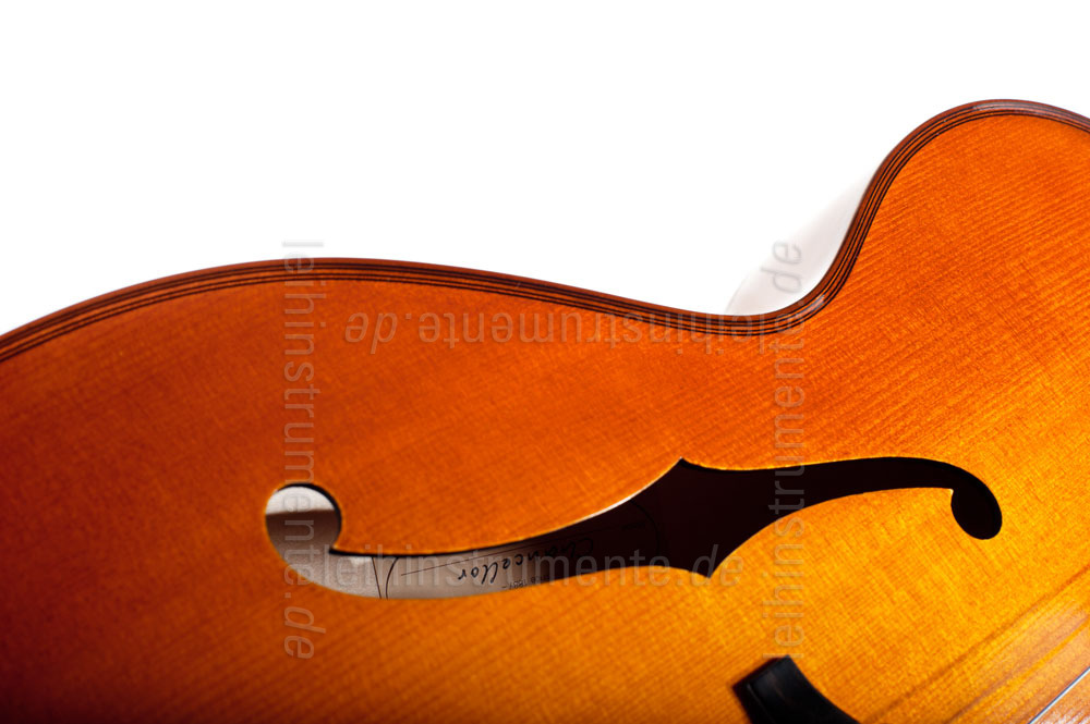to article description / price Full-Resonance Archtop Jazz Guitar HOFNER CHANCELLOR HC-V-0 Gold Label + hardscase - Schellack - all solid