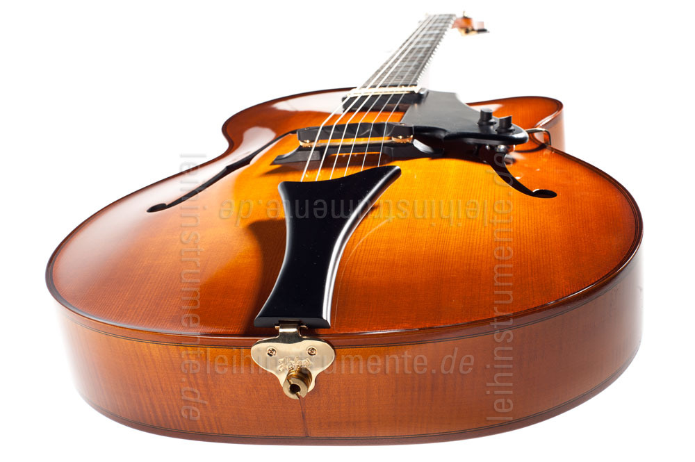 to article description / price Full-Resonance Archtop Jazz Guitar HOFNER CHANCELLOR HC-V-0 Gold Label + hardscase - Schellack - all solid