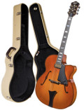 Full-Resonance Archtop Jazz Guitar HOFNER CHANCELLOR HC-V-0 Gold Label + hardscase - Schellack - all solid