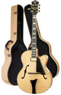 Full-Resonance Archtop Jazz Guitar HOFNER NEW PRESIDENT HNP-N-0 + hardcase - solid spruce top