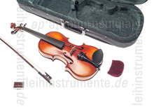 Large view 1/2 Left-Handed Children's Violinset - GASPARINI MODEL PRIMO - all solid - shoulder pad