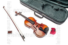 Large view 1/4 Left-Handed Children's Violinset - GASPARINI MODEL PRIMO  - all solid - shoulder pad