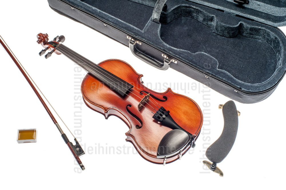 to article description / price 3/4 Violinset - GASPARINI MODEL PRIMO  - all solid - shoulder rest