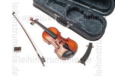 Large view 1/8 Violinset - GASPARINI MODEL PRIMO  - all solid - shoulder rest