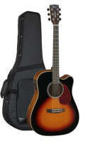Acoustic Guitar CORT MR 710-F SB - Dreadnought - Fishman - Cutaway - solid spruce top